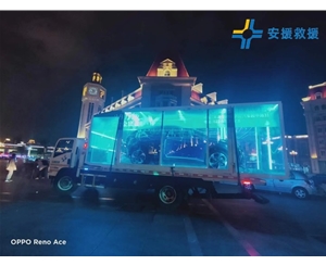 透明箱車拖運(yùn)
